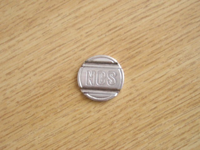 M3C1 15 - Jeton de colectie - inscrisul NCS