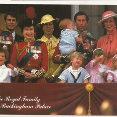 FA45-Carte Postala- ANGLIA - Londra, The Royal Family, necirculata