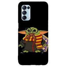 Husa compatibila cu Oppo Find X3 Lite model Hogwarts Baby Yoda, Silicon, TPU, Viceversa