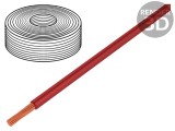 Cablu LiY litat Cu PVC roşu 50m