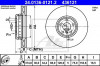 Disc frana BMW Seria 7 (F01, F02, F03, F04) (2008 - 2015) ATE 24.0136-0121.2