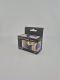 Dop Anal Hearty Buttplug, Medium, Auriu/Albastru, Passion Labs
