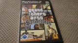 Joc original Grand Theft Auto, GTA SAN ANDREAS, compatibil cu ps2 playstation2 ps 2