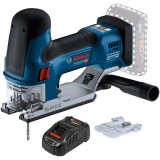 Bosch GST 18V-155 SC + GAL 1880 CV - Fierastrau pendular fara acumulatori Li-Ion 18 V - Ah + Incarcator acumulatori