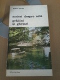 Rosario Assunto - Scrieri despre arta. Gradini si ghetari, 1988, Meridiane