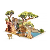 Decor Papo-Set Savana-carton, Jad