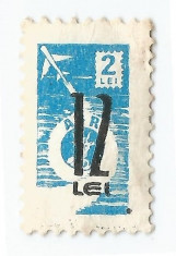 Romania, lot 265 cu timbru fiscal cultural, A.F.R.,1965, MH foto