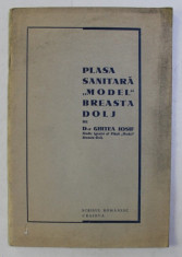 PLASA SANITARA &amp;quot; MODEL &amp;quot; BREASTA - DOLJ (LUCRARE FACUTA IN 1934) de GHITEA IOSIF , 1936 foto