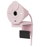 Camera Web Logitech Brio 300, USB, Full HD, 30 fps (Roz)