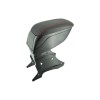 Cotiera universala cu baza metalica , Negru+cusatura rosie
