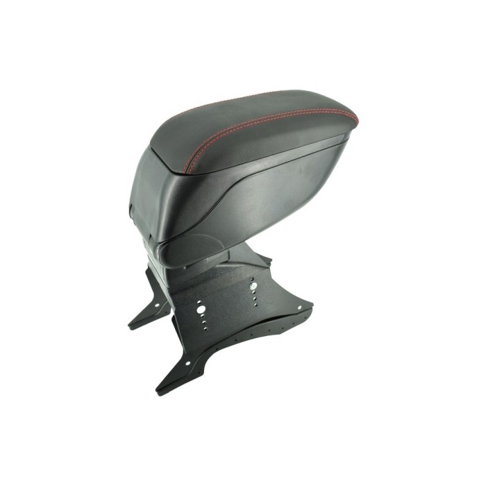Cotiera universala cu baza metalica , Negru+cusatura rosie