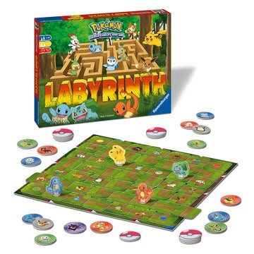 Labyrinth Pokemon Ravensburger, joc labirint pentru copii de la 7 ani, multilingv incl. RO