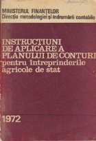 Instructiuni de aplicare a planului de conturi pentru intreprinderile agricole de stat foto