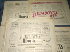 LOT 10 ZIARE DAMBOVITA LIBERA 1990 foto