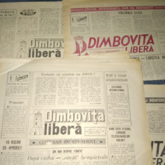 LOT 10 ZIARE DAMBOVITA LIBERA 1990