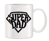 Cana alba ceramica personalizata Super Dad, INOVATIX&reg;. 330ml, Oem