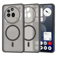 Husa Nothing Phone (3a) Pro Techsuit HaloFrost MagSafe Series, negru foto