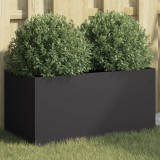 Cumpara ieftin Jardinieră, negru, 62x30x29 cm, oțel