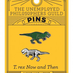 Set insigne - T. Rex and Fossil | The Unemployed Philosophers Guild