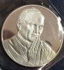 (A125) MEDALIE DIN ARGINT GERMANIA - CALATORIA LUI PAPA IOAN PAUL AL II-LEA IN GERMANIA - 1980, MARCAJ ARGINT 999, PROOF, Europa
