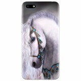 Husa silicon pentru Huawei Y5 2018, White Horse