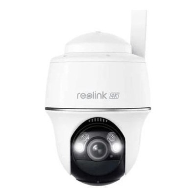 Camera IP PT 8MP, lentila 4mm, IR 10m, dual light, microfon, difuzor, alarma, 4G, baterie - Reolink Go Series G440 SafetyGuard Surveillance foto