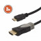 Cablu mini HDMI &bull; 3 mcu conectoare placate cu aur 20426