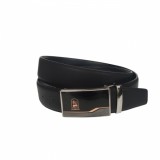 Curea barbati, casual-eleganta, din piele ecologica, latime 3.5 cm, negru - CK155N