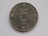 5 DOLLARS 1980 HONG KONG