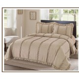 Cumpara ieftin Set Cuvertura de Pat din Bumbac Satinat, 3 Piese - PIT275