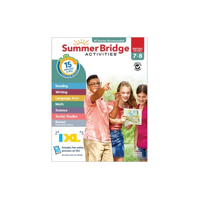 Summer Bridge Activities, Grades 7 - 8