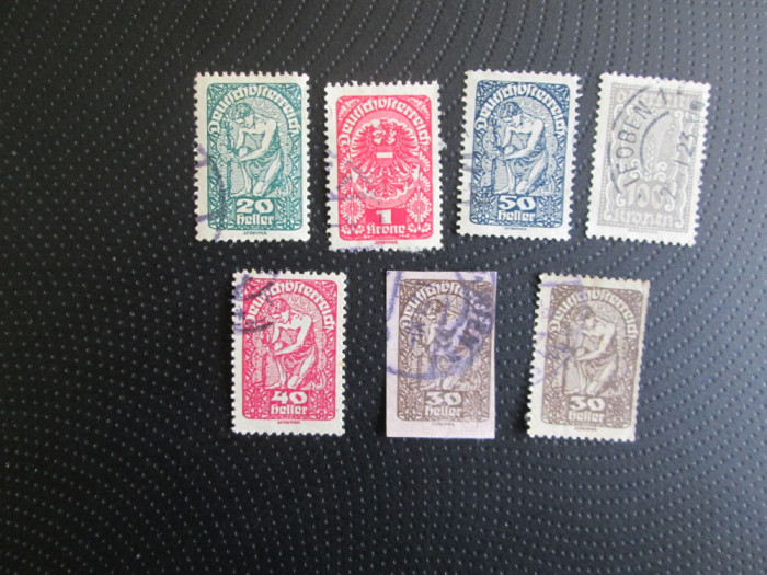 AUSTRIA LOT STAMPILAT=58