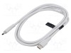 Cablu USB 2.0 USB C VENTION 1,5m alb nichelat