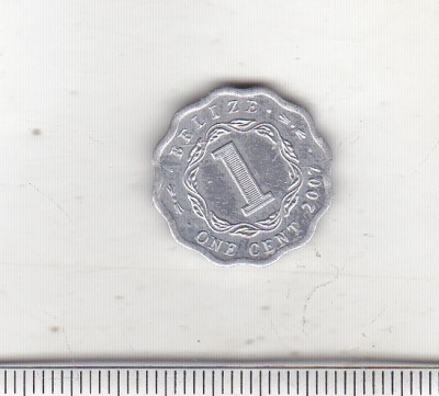 bnk mnd Belize 1 cent 2007 unc foto