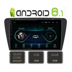 Navigatie dedicata Skoda Octavia 3 A-279 Quad Core cu Android Internet Bluetooth Radio GPS WIFI 1+16GB CarStore Technology foto