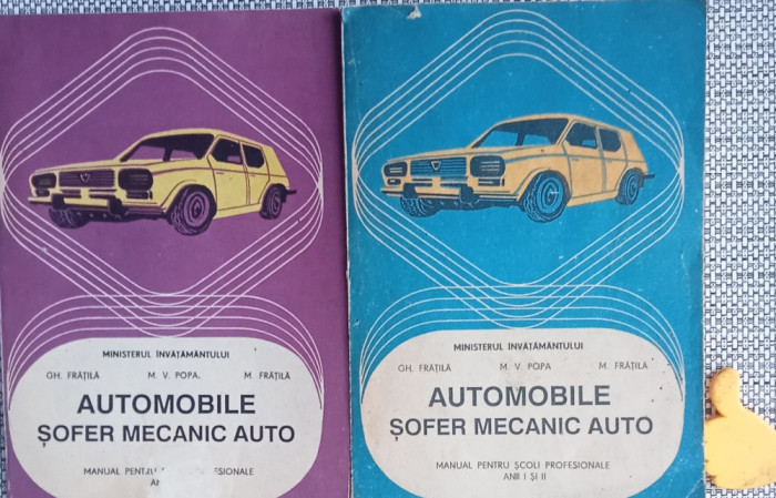 Manual Automobile sofer mecanic auto Fratila Popa