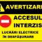 Placuta pentru lucrari electrice