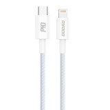 Cablu Dudao L6E USB Tip C - Lightning PD 20W 1m Alb (L6E)