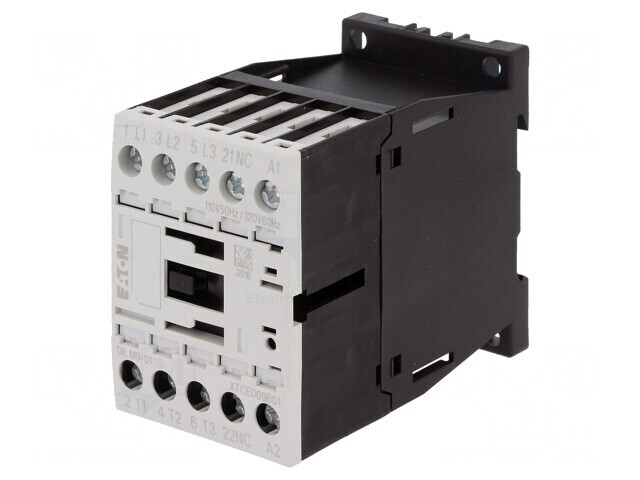Contactor 3P NO+NC 110VAC 9A 690V