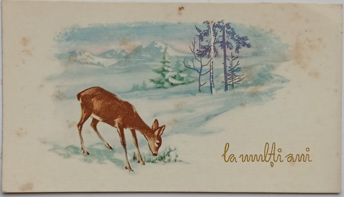 Carte postala , La Multi Ani