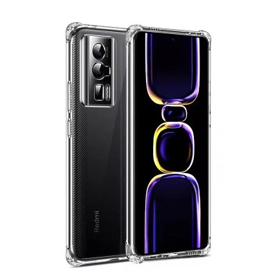 Husa protectie pentru xiaomi redmi note 9 5g, flippy, tpu, antisoc, protectie colturi, rezistenta la impact, 1.5 mm, transparenta foto