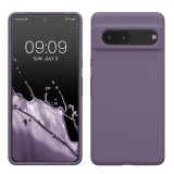 Husa Kwmobile pentru Google Pixel 7, Mov inchis, Silicon, KWM0000171I042C, Carcasa