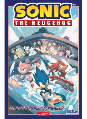 Sonic The Hedgehog 3. Lupta Pentru Insula Ingerilor, Ian Flynn - Editura Art foto