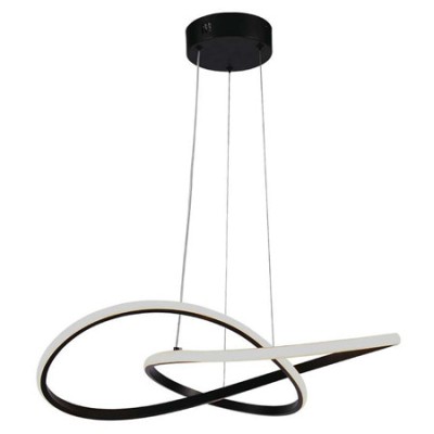 Candelabru led 20w 3000k 50x100cm - negru foto