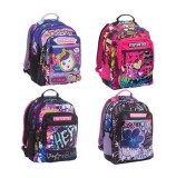 Cumpara ieftin Ghiozdan Mitama, 31 x 18 x 44 cm, 3 compartimente, design fete