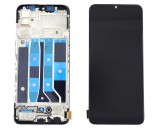 Display Oppo A73 TFT cu Rama Black Negru
