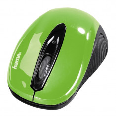 Mouse wireless AM-7300 Hama, USB, Verde foto