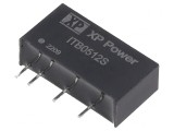 Convertor DC/DC 1W 5V 12V 83.3mA SIP 50kHz