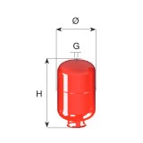 VAS DE EXPANSIUNE CIMM ERE CE 300L CM820300