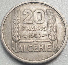 20 Francs 1956 Algeria, km#91 foto